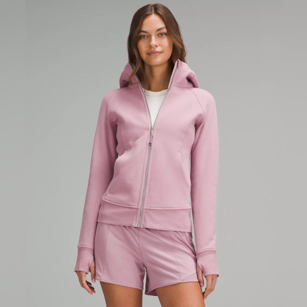 Lululemon Scuba Hoodie in Rose Blush Size 6